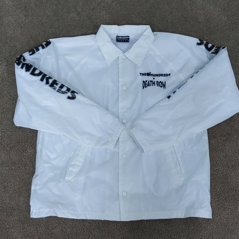 The Hundreds Death Row Records coach jacket